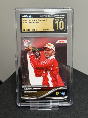 Topps now lewis hamilton - now, 2026