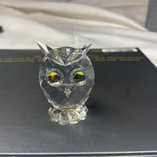 Swarovski crystal owl - 7654, nr
