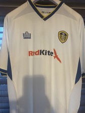 Leeds United Home Shirt Large Men’s 2007/08 Admiral Short Sleeve