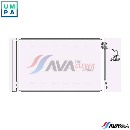 Condenser air conditioning - condenser,