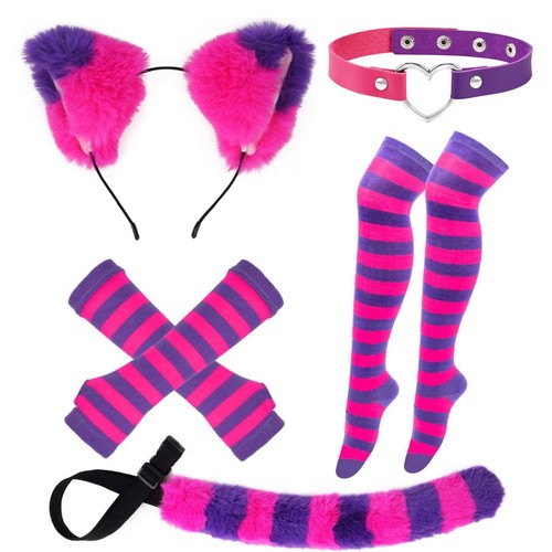 Striped cat costume for girls - costume,