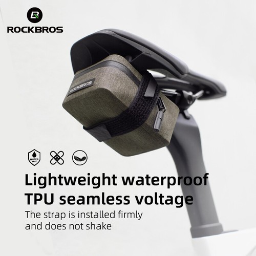 Rockbros bicycle saddle bag - bicycle,
