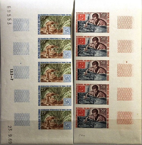 Congo brazzaville 1969 199 - brazzaville, 199-00