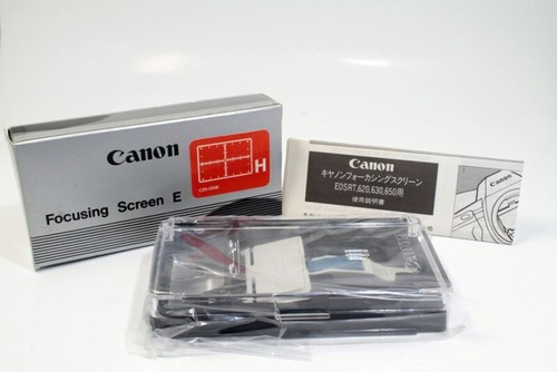 Canon focusing screen - e, h