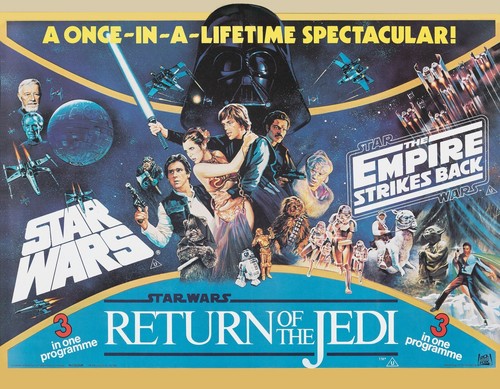 Star wars trilogy quad - wars, poster
