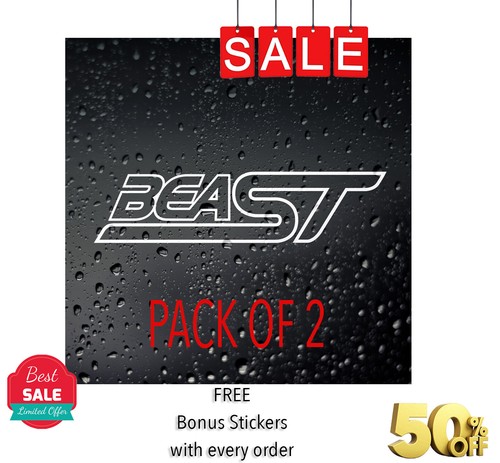 Beast car sticker focus - car,