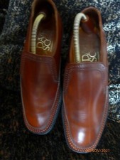 RETRO "DAVID SCOTT" NORTHAMPTON BROWN BENCH MADE ENGLISH ALL LEATHER SHOES UK7