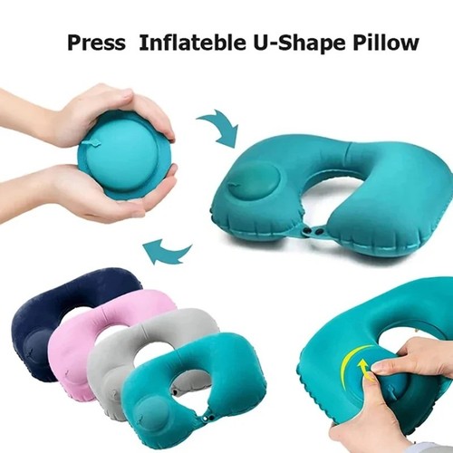 Shaped travel pillow neck - u,