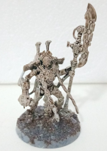 Necron overlord with - necron, tachyon