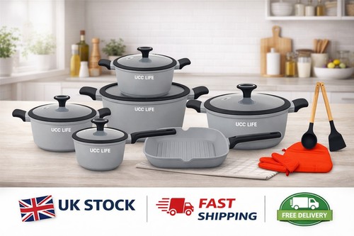 16pcs granite coated nonstick - granite,