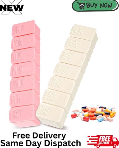 Pcs pill organiser day - 2,