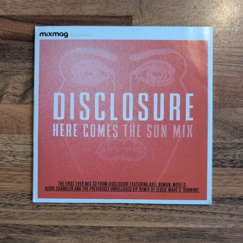 Mixmag pres disclosure cd - disclosure,