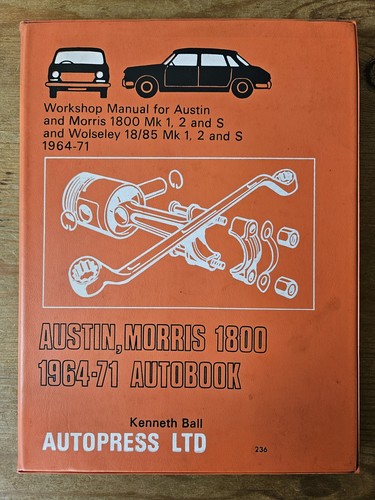 Austin morris 1800 - austin,