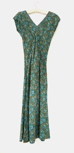East dress women block print - women's,