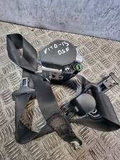 MERCEDES VITO SEAT BELT A6398603885 FRONT RIGHT W639 2.1L AUTO DSL TAXI CAB 2013