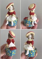Small Ornament Figurine Girl Beccy Penny Whistle Lane 1993 Peter Fagan 