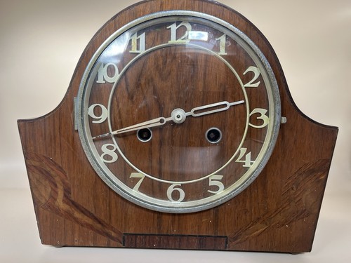 Haller art deco walnut - walnut, mantel
