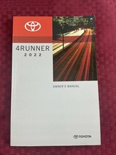 2022 Toyota 4Runner Owner's