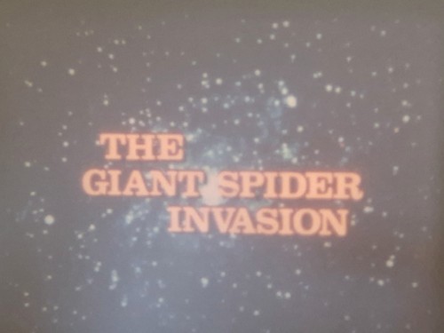 The giant spider invasion - giant, 1975