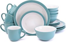 16 Piece Dinner Set Teal