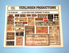 1/35 Verlinden  - Alied road sign /vp4