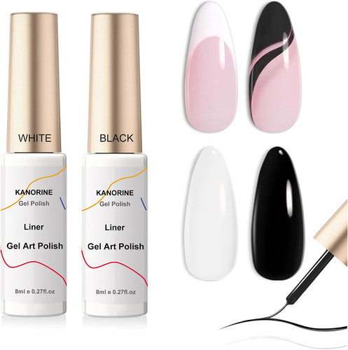 Kanorine liner gel black - liner,