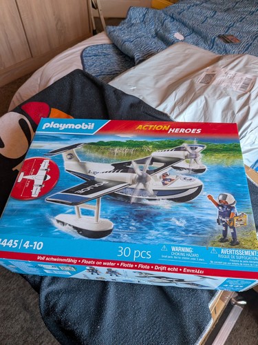 Playmobil police seaplane 4445