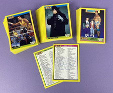 WWF Merlin 1992 Gold Series 2 Full Set Wrestling Trade Cards Inc. Hulk Hogan etc