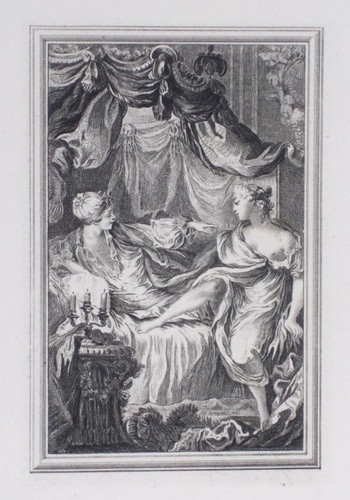 Old antique print - old,