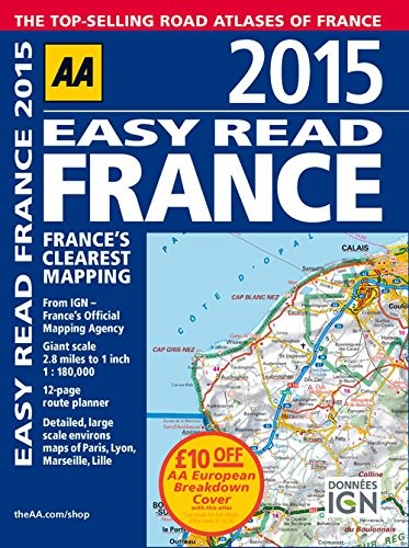 Easy read france 2015 - france, (road