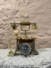 Vintage Onyx Rotary Phone -