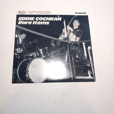 Eddie Cochran Rare Items Mono EP Black 7 Inch Vinyl Rockstar Records