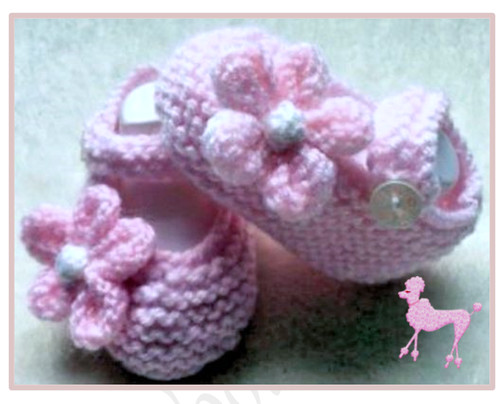 Knitting pattern baby bootees - knitting,
