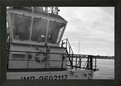 Antwerp pilot boat - pilot, framed