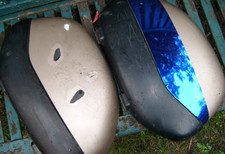 Honda Deauville pannier lids used require repaint panniers luggage storage box