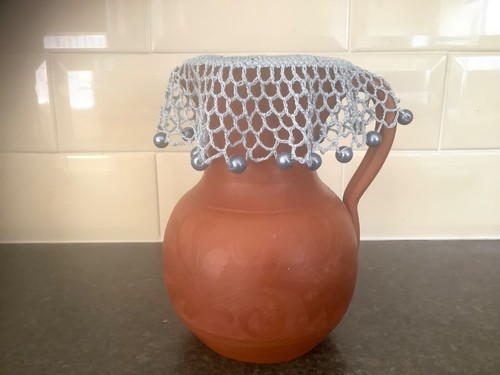 Crochet crocheted jug - crocheted,