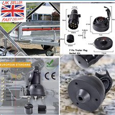 7 Pin Trailer Plug Socket Kit