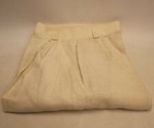 Gianni Versace Genuine Vintage 80s? Linen Capri Pants Trousers 24 25" Waist READ