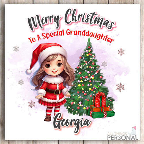 Girls personalised christmas - girls,