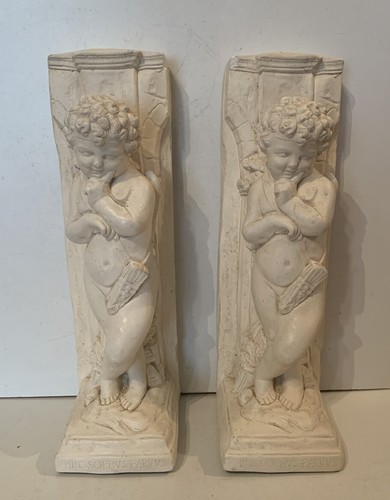 Cherub pair ornaments - of,