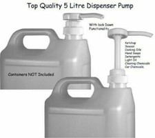 38MM Pelican Pump Dispenser  Action For 5L Container Cleaning Hygiene Soap 30ML