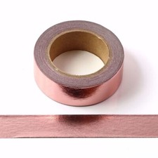 2x Rose Gold Foil Washi Tape