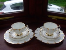 Two Vintage Royal Vale Gold &