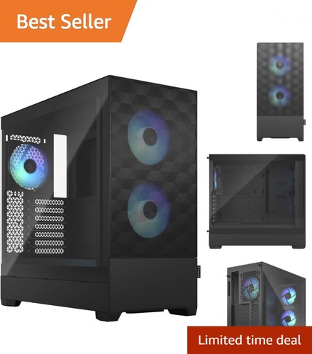 Pop air rgb black tower - rgb,