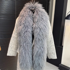 Fluffy Mongolian Lamb Fur