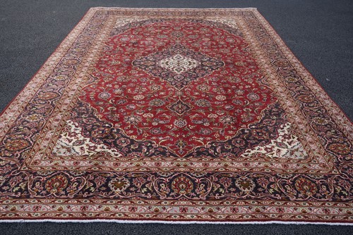 Vintage handmade wool oriental - vintage,