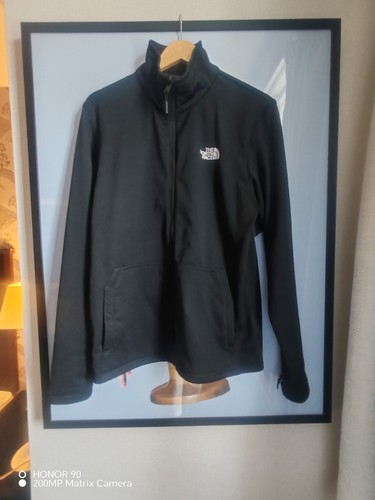 Black north face men jacket - men's,