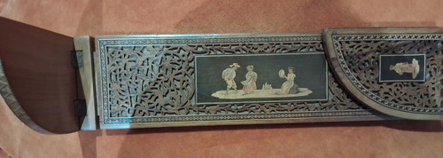 Antique inlaid marquetry - antique,