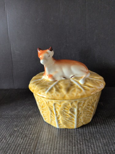 Vintage secla yellow cabbage - vintage,