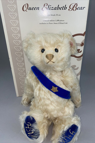 Steiff queen elizabeth bear - elizabeth,
